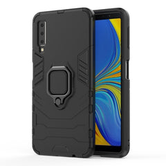 PC + TPU Shockproof Protective Case for Galaxy A70, with Magnetic Ring Holder, For Galaxy A70