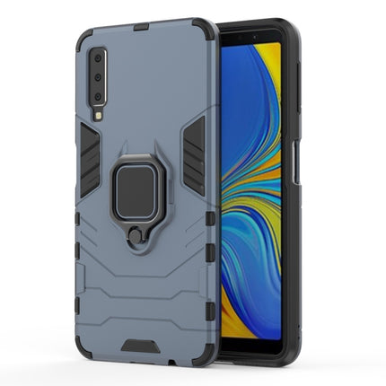 Funda protectora a prueba de golpes de PC + TPU para Galaxy A70, con soporte de anillo magnético, para Galaxy A70