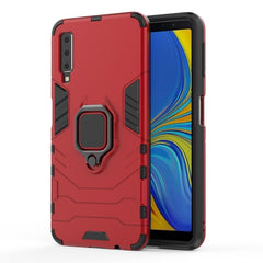 PC + TPU Shockproof Protective Case for Galaxy A70, with Magnetic Ring Holder, For Galaxy A70