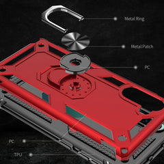 Armor Shockproof TPU + PC Protective Case for Galaxy Note10 / Note10 5G, with 360 Degree Rotation Holder, For Galaxy Note 10