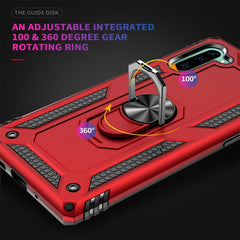 Armor Shockproof TPU + PC Protective Case for Galaxy Note10 / Note10 5G, with 360 Degree Rotation Holder, For Galaxy Note 10