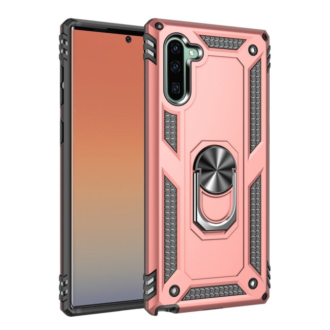 Funda protectora de TPU + PC a prueba de golpes Armor para Galaxy Note10 / Note10 5G, con soporte giratorio de 360 ​​grados, para Galaxy Note 10