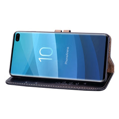 Business Style Oil Wax Texture Horizontal Flip Leather Case for Galaxy S10 Plus, with Holder & Card Slots & Wallet, For Galaxy S10 Plus