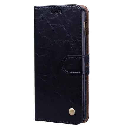 Funda de cuero con tapa horizontal con textura de cera de aceite de estilo empresarial para Galaxy S10 E, con soporte, ranuras para tarjetas y billetera, para Galaxy S10 E