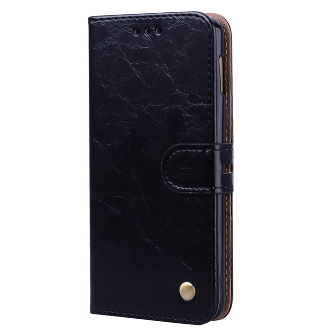 Business Style Oil Wax Texture Horizontal Flip Leather Case for Galaxy S10 E, with Holder & Card Slots & Wallet