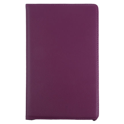 Litchi Texture Horizontal Flip 360 Grad Rotation Ledertasche für Galaxy Tab A 10.1 (2019) T510 / T515, mit Halterung, für Galaxy Tab A 10.1 (2019) T510 / T515