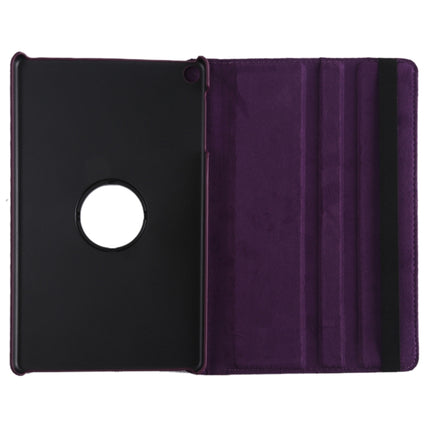 Litchi Texture Horizontal Flip 360 Grad Rotation Ledertasche für Galaxy Tab A 10.1 (2019) T510 / T515, mit Halterung, für Galaxy Tab A 10.1 (2019) T510 / T515