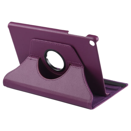 Litchi Texture Horizontal Flip 360 Grad Rotation Ledertasche für Galaxy Tab A 10.1 (2019) T510 / T515, mit Halterung, für Galaxy Tab A 10.1 (2019) T510 / T515