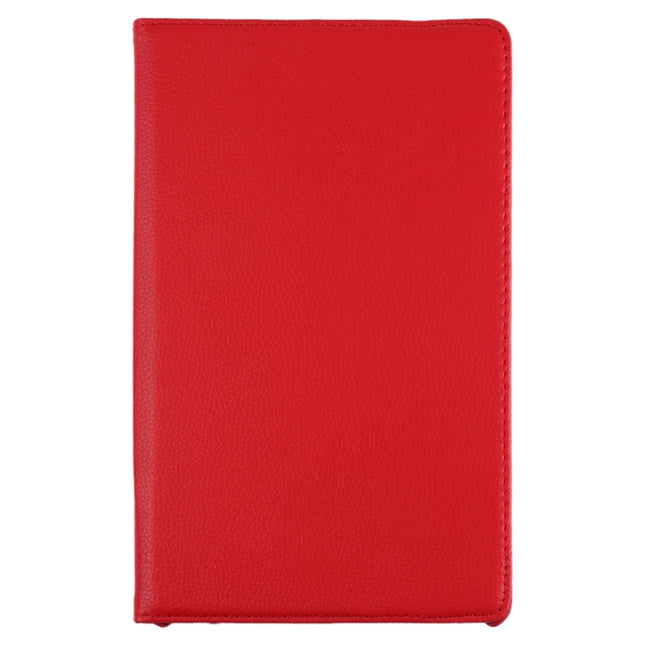 Litchi Texture Horizontal Flip 360 Grad Rotation Ledertasche für Galaxy Tab A 10.1 (2019) T510 / T515, mit Halterung, für Galaxy Tab A 10.1 (2019) T510 / T515