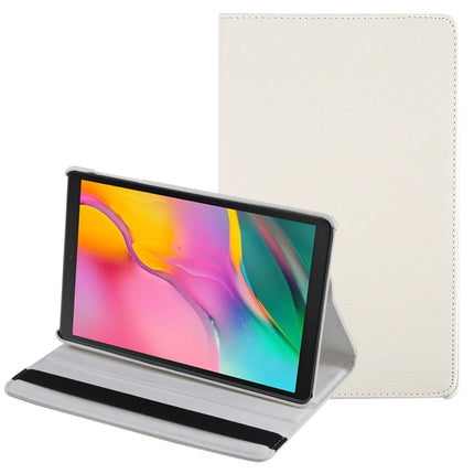 Litchi Texture Horizontal Flip 360 Grad Rotation Ledertasche für Galaxy Tab A 10.1 (2019) T510 / T515, mit Halterung, für Galaxy Tab A 10.1 (2019) T510 / T515