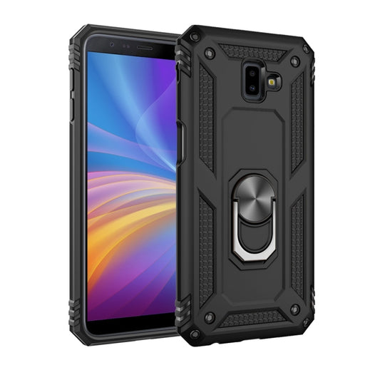 Armor Shockproof TPU + PC Protective Case for Galaxy J6 Plus, with 360 Degree Rotation Holder, For Galaxy J6 Plus