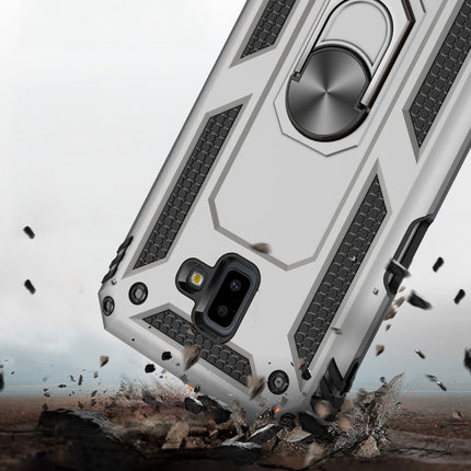 Armor Stoßfeste TPU + PC Schutzhülle für Galaxy J6 Plus, mit 360 Grad drehbarem Halter, für Galaxy J6 Plus