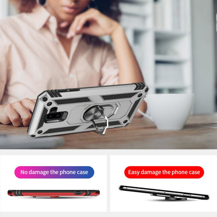 Armor Stoßfeste TPU + PC Schutzhülle für Galaxy J6 Plus, mit 360 Grad drehbarem Halter, für Galaxy J6 Plus