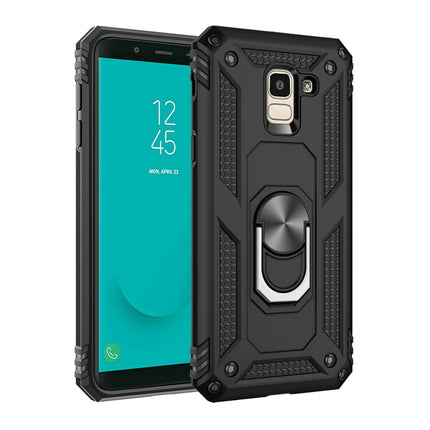 Armor Stoßfeste TPU + PC Schutzhülle für Galaxy J6 (2018), mit 360 Grad drehbarem Halter, für Galaxy J6 (2018)