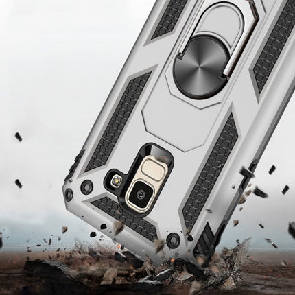 Armor Stoßfeste TPU + PC Schutzhülle für Galaxy J6 (2018), mit 360 Grad drehbarem Halter, für Galaxy J6 (2018)