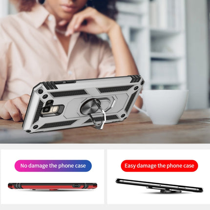 Armor Stoßfeste TPU + PC Schutzhülle für Galaxy J6 (2018), mit 360 Grad drehbarem Halter, für Galaxy J6 (2018)