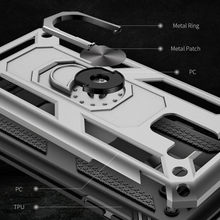 Armor Stoßfeste TPU + PC Schutzhülle für Galaxy J6 (2018), mit 360 Grad drehbarem Halter, für Galaxy J6 (2018)