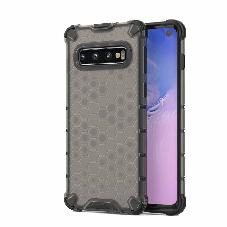 Stoßfestes PC + TPU-Gehäuse mit Wabenstruktur für Galaxy S10, Für Galaxy S10