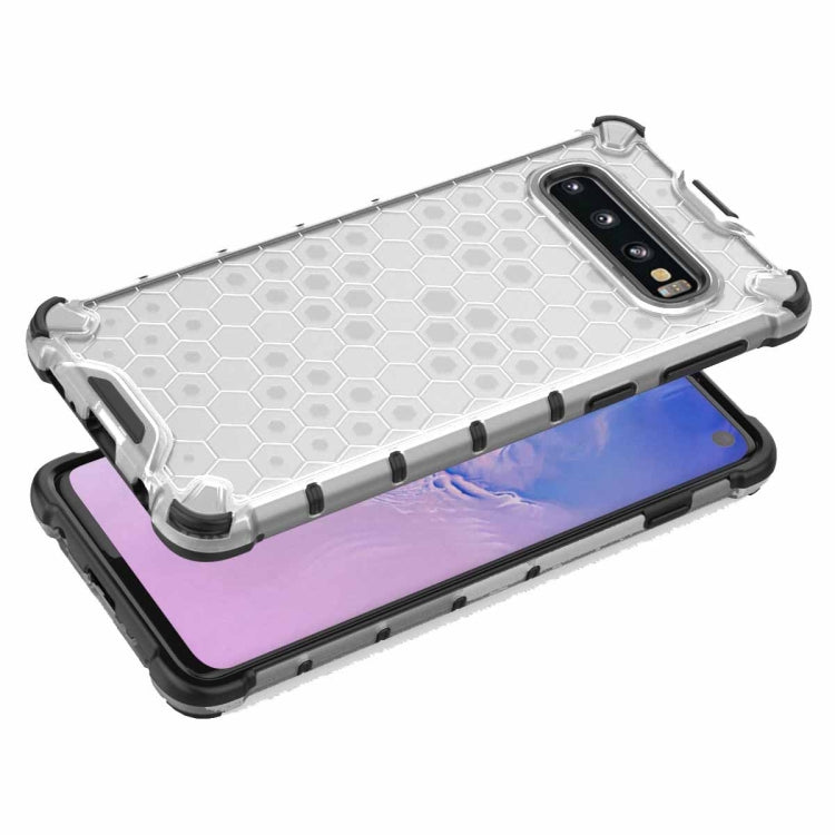 Stoßfestes PC + TPU-Gehäuse mit Wabenstruktur für Galaxy S10, Für Galaxy S10