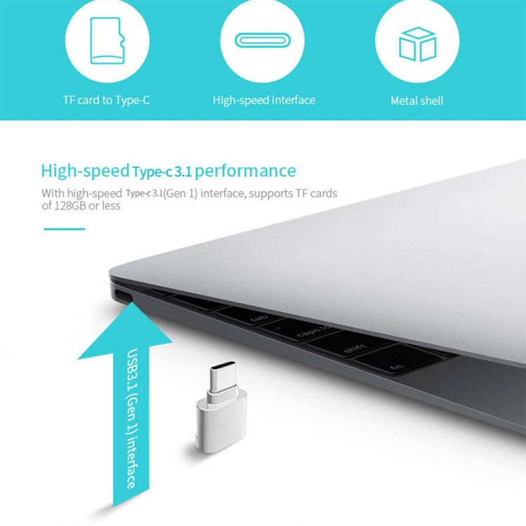USB-C / Type-C to Micro SD Card (TF Card) Reader Adapter