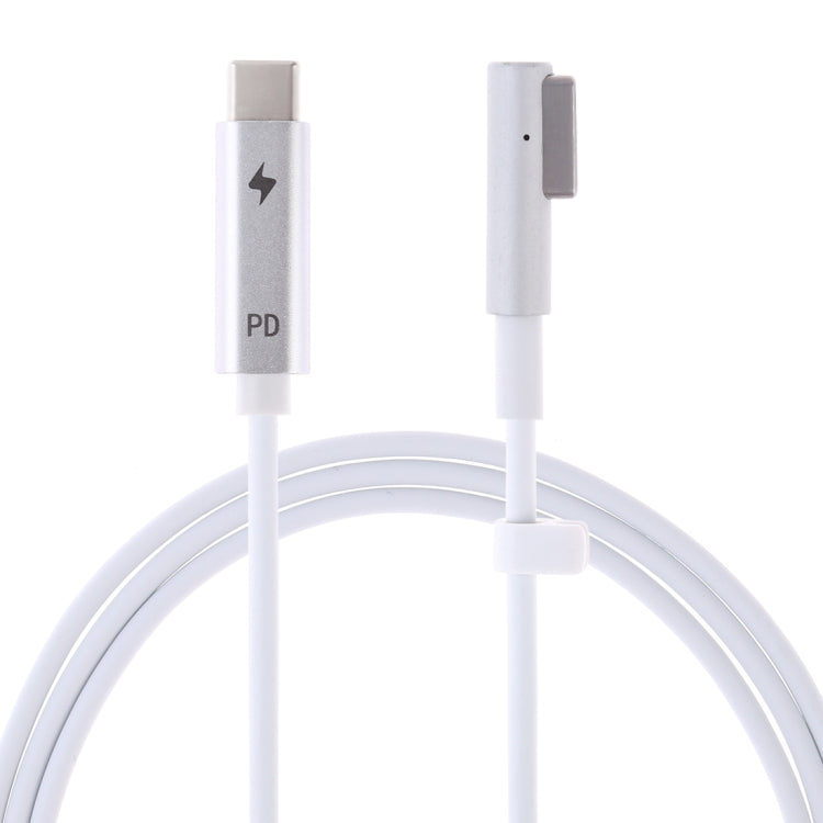 Cable de carga MagSafe 1 (en forma de L) de 5 pines y 85 W a USB-C/Tipo C PD, MagSafe 1 de 85 W