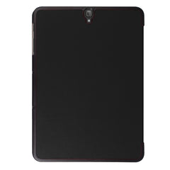 Für Galaxy Tab S3 9,7 Zoll T820/T825 Custer Texture Horizontal Flip Ledertasche mit 3-fach klappbarem Halter, für Galaxy Tab S3 9.7, Galaxy Tab S3 9.7