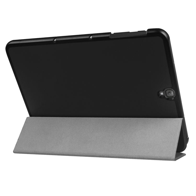 Für Galaxy Tab S3 9,7 Zoll T820/T825 Custer Texture Horizontal Flip Ledertasche mit 3-fach klappbarem Halter, für Galaxy Tab S3 9.7, Galaxy Tab S3 9.7