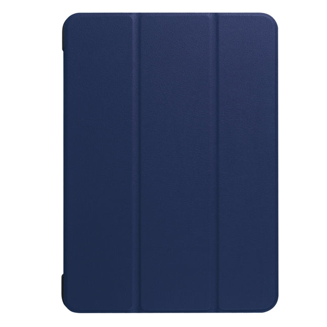For Galaxy Tab S3 9.7 inch T820 / T825 Custer Texture Horizontal Flip Leather Case with 3-folding Holder, For Galaxy Tab S3 9.7