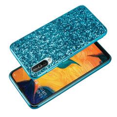 Glittery Powder Shockproof TPU Case for Galaxy A50, Galaxy A50