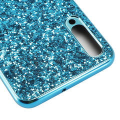 Glittery Powder Shockproof TPU Case for Galaxy A50, Galaxy A50