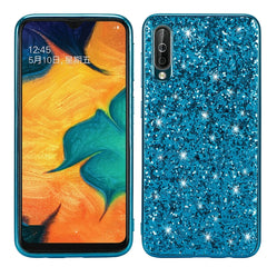 Glittery Powder Shockproof TPU Case for Galaxy A50, Galaxy A50