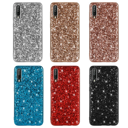 Funda de TPU a prueba de golpes con polvo brillante para Galaxy A50, Galaxy A50