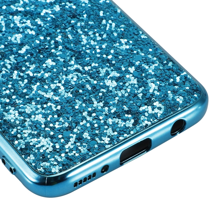 Glitzerndes, puderfarbenes, stoßfestes TPU-Case für Galaxy A40, Für Galaxy A40