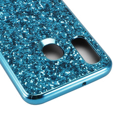 Glittery Powder Shockproof TPU Case for Galaxy A40, For Galaxy A40