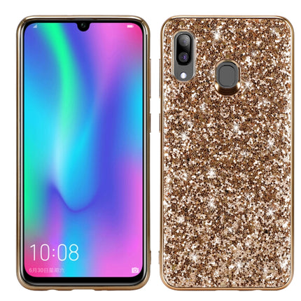 Funda de TPU a prueba de golpes con polvo brillante para Galaxy A30, para Galaxy A30