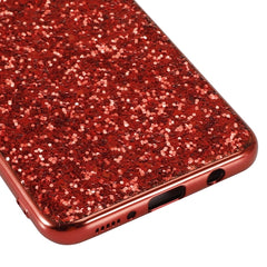 Glittery Powder Shockproof TPU Case for Galaxy A30, For Galaxy A30