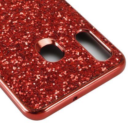 Funda de TPU a prueba de golpes con polvo brillante para Galaxy A30, para Galaxy A30