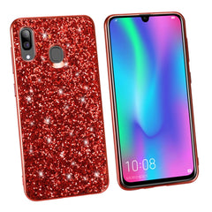 Glittery Powder Shockproof TPU Case for Galaxy A30, For Galaxy A30