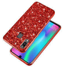 Glittery Powder Shockproof TPU Case for Galaxy A30, For Galaxy A30