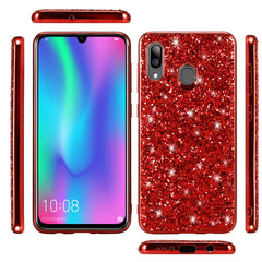 Glittery Powder Shockproof TPU Case for Galaxy A30, For Galaxy A30