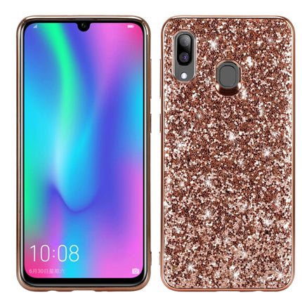 Funda de TPU a prueba de golpes con polvo brillante para Galaxy A30, para Galaxy A30