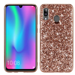 Glittery Powder Shockproof TPU Case for Galaxy A30, For Galaxy A30