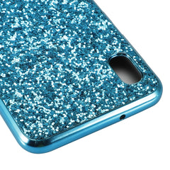 Glittery Powder Shockproof TPU Case for Galaxy A10, For Galaxy A10