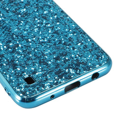 Glittery Powder Shockproof TPU Case for Galaxy A10, For Galaxy A10