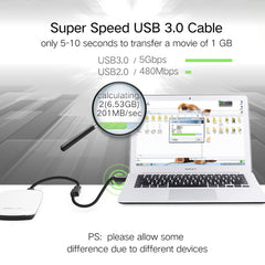 Ugreen 3m USB 3.0 Male to Female Data Sync Super Speed Transmission Extension Cord Cable, Length: 3m