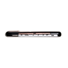 A860 For Samsung Galaxy Tab S6 10.5 inch T860 / T865 Detachable Bluetooth Keyboard Tablet Case with Pen Holder Elastic Strap