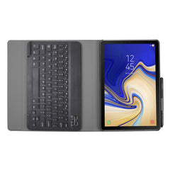 A720 Bluetooth 3.0 Ultra-thin Detachable Bluetooth Keyboard Leather Tablet Case + Leather Tablet Case for Samsung Galaxy Tab S5e T720, with Pen Slot & Holder