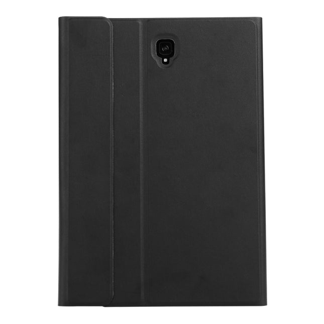 ST830S Bluetooth 3.0 Fine Wool Texture PU Leather ABS Detachable Seven-color Backlight Bluetooth Keyboard Leather Tablet Case for Samsung Galaxy Tab S4 10.5 inch T830 / T835, with Pen Slot & Holder