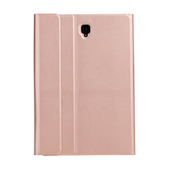 ST830S Bluetooth 3.0 Fine Wool Texture PU Leather ABS Detachable Seven-color Backlight Bluetooth Keyboard Leather Tablet Case for Samsung Galaxy Tab S4 10.5 inch T830 / T835, with Pen Slot & Holder