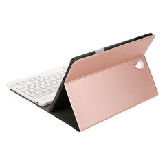 ST830S Bluetooth 3.0 Fine Wool Texture PU Leather ABS Detachable Seven-color Backlight Bluetooth Keyboard Leather Tablet Case for Samsung Galaxy Tab S4 10.5 inch T830 / T835, with Pen Slot & Holder